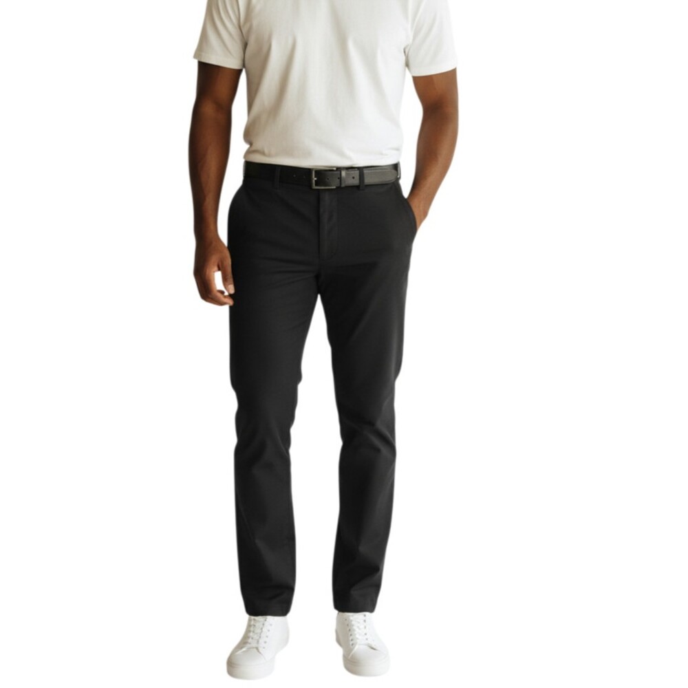 Lululemon ABC Slim-Fit 34" Warpstreme Black 33 Mens Casual Golf Pants